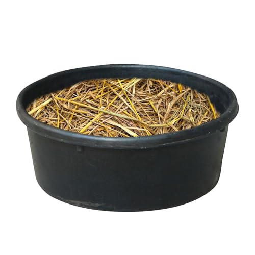 Gummifutternapf - 10L Gummi Vieh Futter Eimer - Staubbadbehälter für Außenbereich Bauernhof Kleintiere Katze Hund Ente Ziege Gummifutternapf - 10L Gummi Vieh Futter Eimer - Staubbadbehälter für Außenbereich Bauernhof Kleintiere Katze Hund Ente Ziege von Ghjkldha