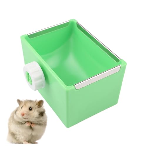 Hamster Futternapf Kleine Haustier Mahlzeitspender Fixierbarer Käfig Futterspender Wassernapf Igel Hasen Kleine Tiere Haustierpflege Zubehör Fütterungsbedarf von Ghjkldha