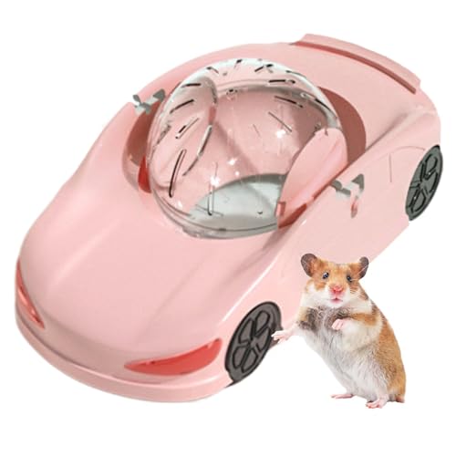 Hamster Running Ball, Small Pet Exercise Wheel, Transparent Toy Car, 11.61x6.5x4.72 inches Interactive Play Ball for Hamsters, Ferrets, and Small Animals for Fun and Fitness von Ghjkldha