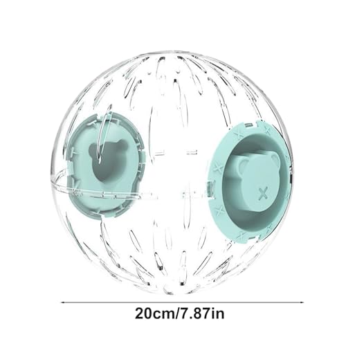 Hamster Running Ball Toy, Comfortable Stress Exercise Ball, Transparent, Small, Large, Pet Wheel for Indoor Use in Home, Living Room, Kitchen, Safe Animal Activity Hamster Running Ball Toy, Comfortable Stress Exercise Ball, Transparent, Small, Large, Pet Wheel for Indoor Use in Home, Living Room, Kitchen, Safe Animal Activity von Ghjkldha