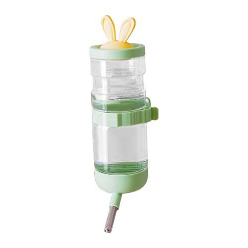 Hamster-Wasserflasche, Hasen-Trinkerspender, Wandmontage, auslaufsicherer Futterspender, 25 x 10 x 10 cm, Käfigzubehör, transparentes Design, für Frettchen, Igel, Mäuse, Katzen und kleine Haustiere Hamster-Wasserflasche, Hasen-Trinkerspender, Wandmontage, auslaufsicherer Futterspender, 25 x 10 x 10 cm, Käfigzubehör, transparentes Design, für Frettchen, Igel, Mäuse, Katzen und kleine Haustiere von Ghjkldha