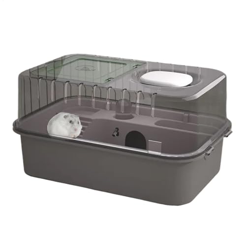 Hamsterkäfig Acryl Transparent Groß Hamsterbox Leicht zu Reinigen Meerschweinchen Käfig Tragbar Igelkäfig für Zwerghamster Mäuse Rennmäuse Idealer Kleintier-Lebensraum Hamsterkäfig Acryl Transparent Groß Hamsterbox Leicht zu Reinigen Meerschweinchen Käfig Tragbar Igelkäfig für Zwerghamster Mäuse Rennmäuse Idealer Kleintier-Lebensraum von Ghjkldha