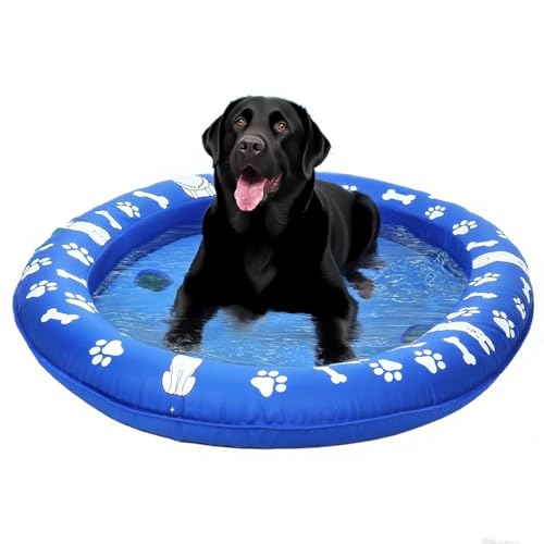 Hunde Poolmatte,Aufblasbare Hundeschwimmhilfe - Schwimmhilfe Wasserspielzeug für Alle Größen Haustiere Outdoor Sommer See Fluss Camping Party Hunde Poolmatte,Aufblasbare Hundeschwimmhilfe - Schwimmhilfe Wasserspielzeug für Alle Größen Haustiere Outdoor Sommer See Fluss Camping Party von Ghjkldha
