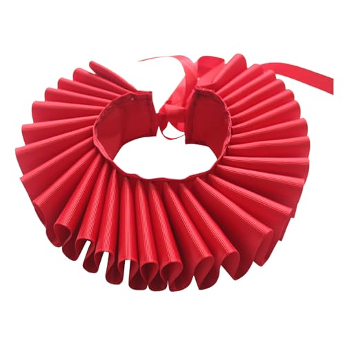 Hundekostüm-Halsband, Haustierzubehör, Hunde-Halsbekleidung, weicher, leichter Stoff für Komfort, verstellbare Passform für kleine Rassen, Rüschen-Outfit für Veranstaltungen, 22 x 21 x 5 cm Hundekostüm-Halsband, Haustierzubehör, Hunde-Halsbekleidung, weicher, leichter Stoff für Komfort, verstellbare Passform für kleine Rassen, Rüschen-Outfit für Veranstaltungen, 22 x 21 x 5 cm von Ghjkldha