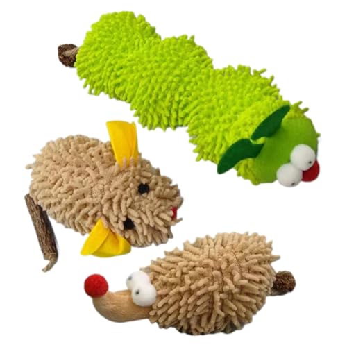 Interaktives Katzenspielzeug | Katzenminze-Kätzchenspielzeug | Katzenminze-Spielzeug für Katzen | 3-teiliges Kätzchen-Kauspielzeug-Set, Plüsch-Katzenminze-Beißspielzeug, interaktives Kauspielzeug für Interaktives Katzenspielzeug | Katzenminze-Kätzchenspielzeug | Katzenminze-Spielzeug für Katzen | 3-teiliges Kätzchen-Kauspielzeug-Set, Plüsch-Katzenminze-Beißspielzeug, interaktives Kauspielzeug für von Ghjkldha