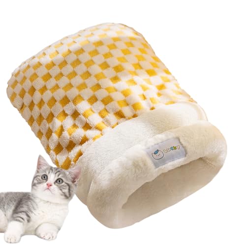 Katzen Schlafsack | Katzenbett - Dickes Warmes Waschbares Haustierhöhle Für Herbst Winter Kleine Tiere Innen Außen Reise Ruheplatz Katzen Schlafsack | Katzenbett - Dickes Warmes Waschbares Haustierhöhle Für Herbst Winter Kleine Tiere Innen Außen Reise Ruheplatz von Ghjkldha