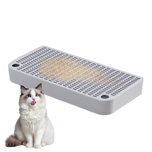 Katzentoilette mit Filterfunktion, leicht zu reinigendes Anti-Tracking, 32 x 16 x 4 cm, bequeme Zugangsbrücke für Schlafzimmer, Wohnraum oder Badezimmer Katzentoilette mit Filterfunktion, leicht zu reinigendes Anti-Tracking, 32 x 16 x 4 cm, bequeme Zugangsbrücke für Schlafzimmer, Wohnraum oder Badezimmer von Ghjkldha