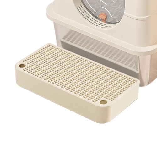 Katzentoilette mit Filterfunktion, leicht zu reinigendes Anti-Tracking, 32 x 16 x 4 cm, bequeme Zugangsbrücke für Schlafzimmer, Wohnraum oder Badezimmer Katzentoilette mit Filterfunktion, leicht zu reinigendes Anti-Tracking, 32 x 16 x 4 cm, bequeme Zugangsbrücke für Schlafzimmer, Wohnraum oder Badezimmer von Ghjkldha