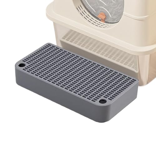 Katzentoilette mit Filterfunktion, leicht zu reinigendes Anti-Tracking, 32 x 16 x 4 cm, bequeme Zugangsbrücke für Schlafzimmer, Wohnraum oder Badezimmer Katzentoilette mit Filterfunktion, leicht zu reinigendes Anti-Tracking, 32 x 16 x 4 cm, bequeme Zugangsbrücke für Schlafzimmer, Wohnraum oder Badezimmer von Ghjkldha