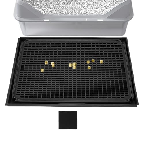 Katzentoilettenmatte, doppellagiges Katzenklo Pad, wasserdichtes und urinfestes Design, rutschfestes Fangen, 42 x 28,5 x 2 cm, ideal für alle Rassen, Innen- und Außenbereich Katzentoilettenmatte, doppellagiges Katzenklo Pad, wasserdichtes und urinfestes Design, rutschfestes Fangen, 42 x 28,5 x 2 cm, ideal für alle Rassen, Innen- und Außenbereich von Ghjkldha