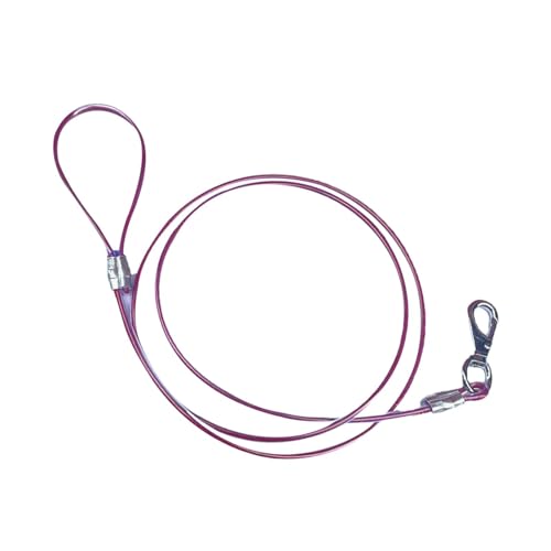Kaufestes Hundeseil aus Stahl | Vielseitige Hundetrainingsleinen für den Außenbereich | Kabel für Parks, Gärten und Höfe | Ideal für Hundebesitzer, die Qualität und Sicherheit suchen Kaufestes Hundeseil aus Stahl | Vielseitige Hundetrainingsleinen für den Außenbereich | Kabel für Parks, Gärten und Höfe | Ideal für Hundebesitzer, die Qualität und Sicherheit suchen von Ghjkldha