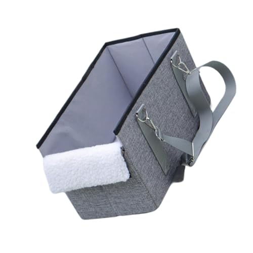 Mittelkonsole Hundesitz, Faltbarer Katzen-Hundesitz, Auto-Mittelkonsole Haustier-Transporttasche, kleine Hunde-Reisesitz, Katzen-Reisetrage für Auto, Haustiersitz für Konsole, Hundeautositz für kleine von Ghjkldha