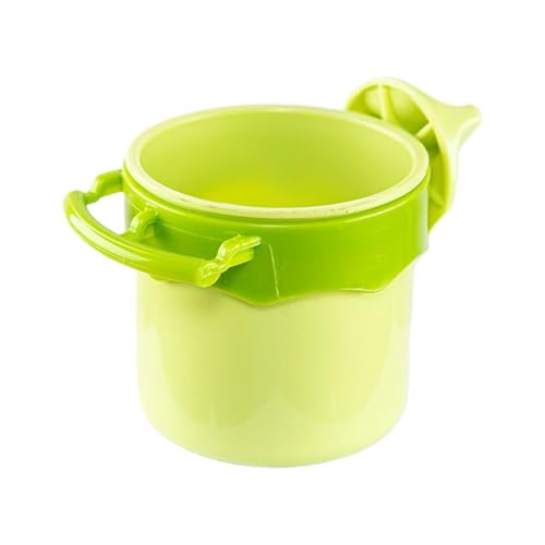 Parakeet Feeder, Cage Dish, Seamless Design with Anti-Clog Base Clean Feeding, Wide Easy Access, Bird Feeder for Outdoor Balcony Deck Fence Use, 2.09x2.09x1.89 Inches von Ghjkldha