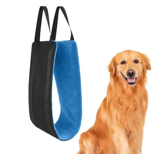 Pet Leg Lifter, Dog Back Legs Support Harness, Soft and Adjustable Sling for Small and Medium Dogs, Portable Dog Lifting Support for Better Mobility Lifter Assistance Accessories Pet Leg Lifter, Dog Back Legs Support Harness, Soft and Adjustable Sling for Small and Medium Dogs, Portable Dog Lifting Support for Better Mobility Lifter Assistance Accessories von Ghjkldha