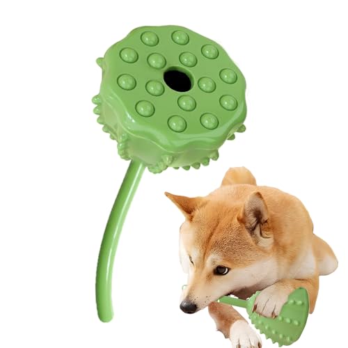 Pet Slow Feeder, Hundespielzeug, Pflanzen-Design, 16,5 x 9,4 x 9,4 cm, tragbares Anreicherungsspiel, wiederverwendbarer Haustierbedarf für Haustiere im Innenbereich, langlebig von Ghjkldha