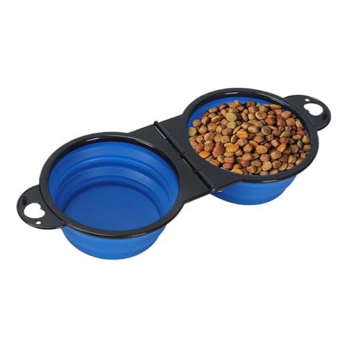 Portable Pet Bowl, Travel Feeding Dish, Expandable Silicone Bowl Set, 12.6x5.12x1.97 Inches Foldable and Lightweight, Ideal for Hiking Camping Road Trips with Dogs or Cats Portable Pet Bowl, Travel Feeding Dish, Expandable Silicone Bowl Set, 12.6x5.12x1.97 Inches Foldable and Lightweight, Ideal for Hiking Camping Road Trips with Dogs or Cats von Ghjkldha