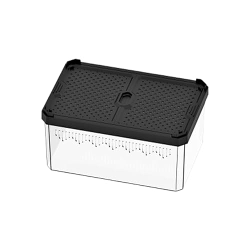 Reptile Container, Stackable Reptile Cage, Durable Lizard Tank, Stackable Reptile Cage for Bearded Dragons, Lizard Tank with Sliding Cover for Amphibians, Ideal Small Habitat for Reptile Pets Reptile Container, Stackable Reptile Cage, Durable Lizard Tank, Stackable Reptile Cage for Bearded Dragons, Lizard Tank with Sliding Cover for Amphibians, Ideal Small Habitat for Reptile Pets von Ghjkldha