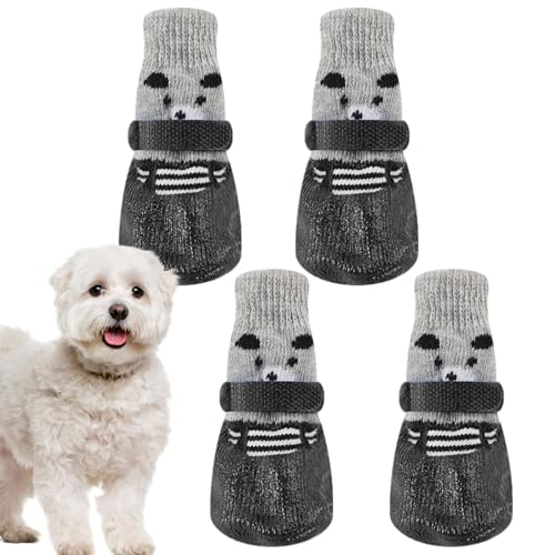 Rutschfeste Hundesocken, rutschfeste Hundesocken, Pfotenschutzsocken für Hunde, rutschfeste Hundeschuhe, rutschfeste Hundesocken, rutschfeste Hundesocken, Pfotengriffsocken von Ghjkldha