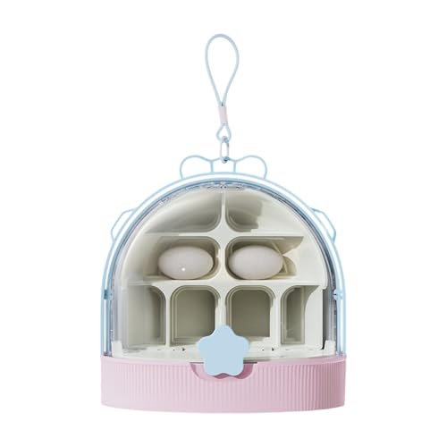 Silkworm Box, Clear Ventilated Silkworm Keeper, 7.48 Inches Escape Proof Habitat, Educational Reptile Container for Backyard, Projects Classroom, Pink, Yellow, Purple Silkworm Box, Clear Ventilated Silkworm Keeper, 7.48 Inches Escape Proof Habitat, Educational Reptile Container for Backyard, Projects Classroom, Pink, Yellow, Purple von Ghjkldha