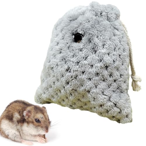 Sugar Glider Pouch | Sugar Glider Warmer Baumwollkäfig | Tragbare Zuckergleiter Käfig Tragetasche mit Kordelzug für Eichhörnchen Murmelsets von Ghjkldha