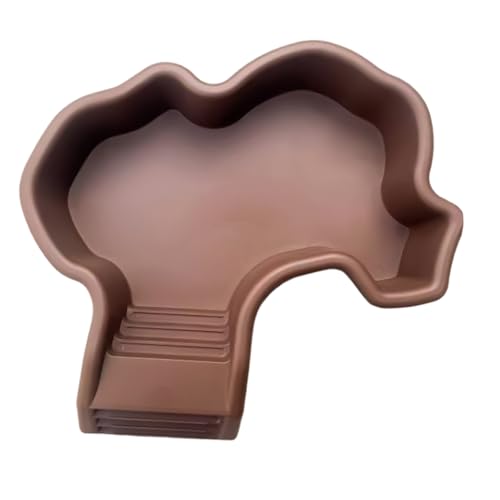 Tortoise Food Dish, Reptile Feeding Bowl with Ramp, Anti Slip Design Stability, 13.78x12.2x2.76 Inches, Includes Basking Platforms for Gecko Snake Hermit Crab Bearded Dragon Tortoise Food Dish, Reptile Feeding Bowl with Ramp, Anti Slip Design Stability, 13.78x12.2x2.76 Inches, Includes Basking Platforms for Gecko Snake Hermit Crab Bearded Dragon von Ghjkldha