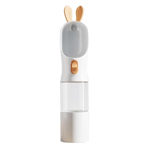 Tragbare Hundewasserflasche | Reise-Hunde-Wasserflasche mit Futterbehälter | Auslaufsicherer Haustier-Wasserspender | Tragbarer Wasser- und Futterspender | für Welpen und Haustiere unterwegs Tragbare Hundewasserflasche | Reise-Hunde-Wasserflasche mit Futterbehälter | Auslaufsicherer Haustier-Wasserspender | Tragbarer Wasser- und Futterspender | für Welpen und Haustiere unterwegs von Ghjkldha