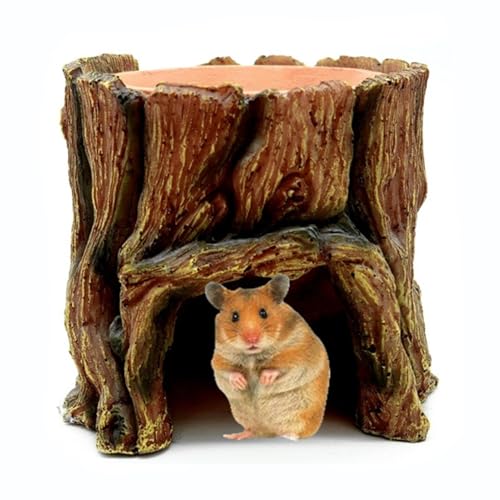 Tree Trunk Reptile House | Reptile Out Tree Trunk | Artificial Tree Reptile Habitat | Hollow Tree Trunk Reptile, Reptile Terrarium Tree Trunk, Tree Bark Reptile Shelter von Ghjkldha