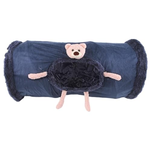Tunnel Bed for Cats - Foldable Big Pet Tunnels with Peepholes, Cat Tube Connectable Indoor and Outdoor Hideaway Toy for Kittens, Ferrets, Puppies, and Cats, Comfortable Play and Rest Space Tunnel Bed for Cats - Foldable Big Pet Tunnels with Peepholes, Cat Tube Connectable Indoor and Outdoor Hideaway Toy for Kittens, Ferrets, Puppies, and Cats, Comfortable Play and Rest Space von Ghjkldha