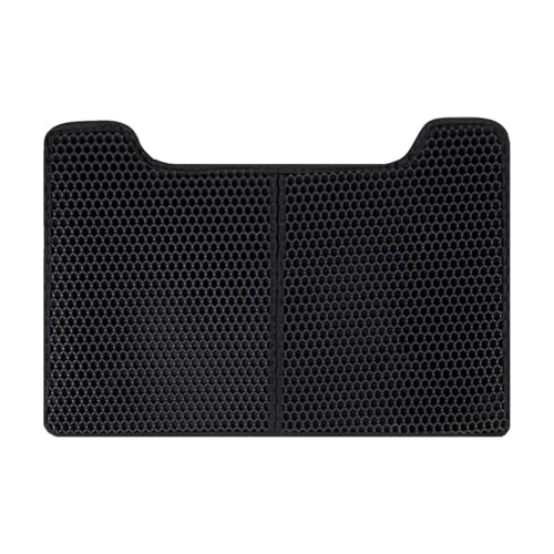 U-förmige Katzenstreumatte, Anti-Tracking-Katzenmatte, weiches Katzenstreu Pad, urinfeste Streumatte, rutschfeste Katzenstreumatte, haustierfreundlicher Katzenstreufänger, 64 x 42 cm, für Haustiere U-förmige Katzenstreumatte, Anti-Tracking-Katzenmatte, weiches Katzenstreu Pad, urinfeste Streumatte, rutschfeste Katzenstreumatte, haustierfreundlicher Katzenstreufänger, 64 x 42 cm, für Haustiere von Ghjkldha