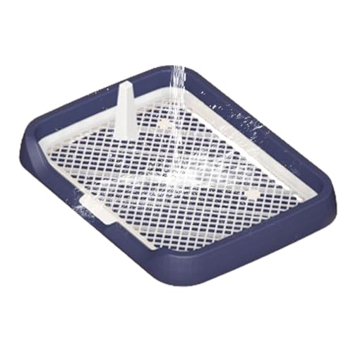 Welpentrainingstöpfchen, Haustier-Töpfchen, Haustier-WC, Urinierpad-Halter, Hunde-Pad-Tablett, Netzgitter, flaches Töpfchen-Tablett für Hunde, einfache Reinigung, abnehmbare Säule, Welpentrainingstöpfchen, Haustier-Töpfchen, Haustier-WC, Urinierpad-Halter, Hunde-Pad-Tablett, Netzgitter, flaches Töpfchen-Tablett für Hunde, einfache Reinigung, abnehmbare Säule, von Ghjkldha