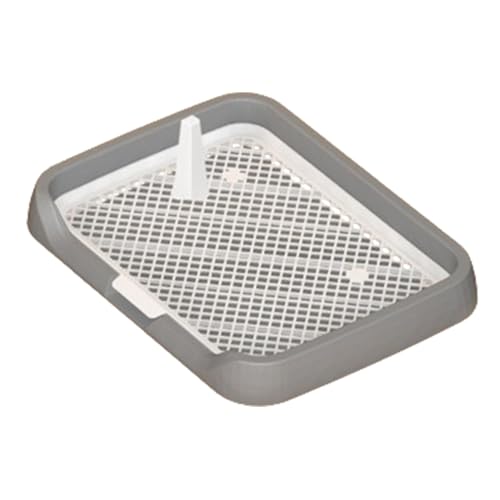Welpentrainingstöpfchen, Haustier-Töpfchen, Haustier-WC, Urinierpad-Halter, Hunde-Pad-Tablett, Netzgitter, flaches Töpfchen-Tablett für Hunde, einfache Reinigung, abnehmbare Säule, Welpentrainingstöpfchen, Haustier-Töpfchen, Haustier-WC, Urinierpad-Halter, Hunde-Pad-Tablett, Netzgitter, flaches Töpfchen-Tablett für Hunde, einfache Reinigung, abnehmbare Säule, von Ghjkldha