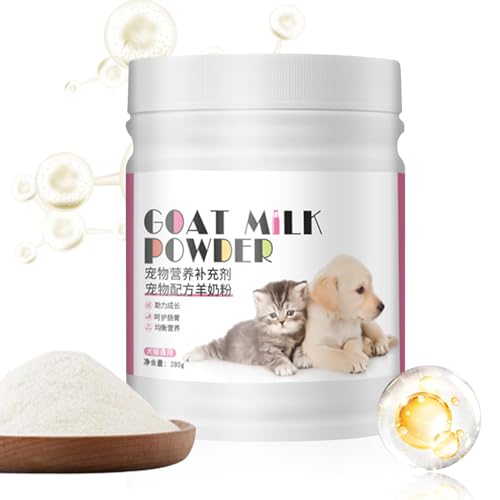 Ziegenmilch Für Hunde - Naturmilchpulver - Hundefutter Für Verdauung Flüssigkeitszufuhr Fellgesundheit Magenunterstützung Genesung Entwöhnung Welpen Ziegenmilch Für Hunde - Naturmilchpulver - Hundefutter Für Verdauung Flüssigkeitszufuhr Fellgesundheit Magenunterstützung Genesung Entwöhnung Welpen von Ghjkldha