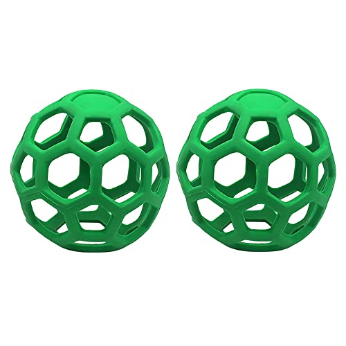 Ghulumn 2Pcs Kaninchen Leckerli Ball Spielzeug Ball Hängen Fütterung Spielzeug für Kaninchen Meerschweinchen Kleine Tiere Haustier 1 von Ghulumn