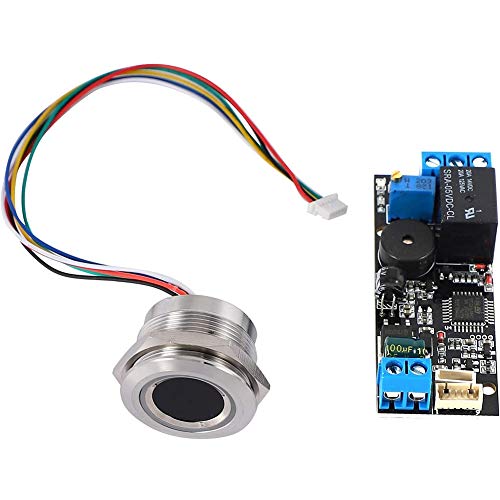 K202 DC12V Low Fingerprint Control Board + R503 Fingerabdruckmodul Rundes Fingerabdruckerkennungsmodul von GETOUT