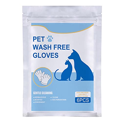 Ghzste 6pcs Tragbare Haustier -Badewischtücher für Hunde und Katzen, Pflegehandschuhtücher, Keine Spülung Haustiertücher Haustier Badewäsche für Zuhause oder Reisen Ghzste 6pcs Tragbare Haustier -Badewischtücher für Hunde und Katzen, Pflegehandschuhtücher, Keine Spülung Haustiertücher Haustier Badewäsche für Zuhause oder Reisen von Ghzste