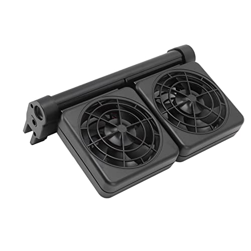 Ghzste Einstellbare Geschwindigkeiten Aquariumkühlventilator, Doppelkopf-Quiet-Fischtankkühlerlüfter, 2-4 ° C Temperaturreduktion Ghzste Einstellbare Geschwindigkeiten Aquariumkühlventilator, Doppelkopf-Quiet-Fischtankkühlerlüfter, 2-4 ° C Temperaturreduktion von Ghzste
