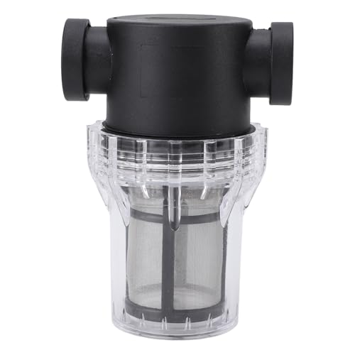 Ghzste Gartenschlauchfilter -Wasserfilter für IBC Tank Tapfhahn -Adapter Tonlaufgelenkgelenks Gartenbewässerung Aquariumpumpe Wassersieb (G1/2 Frau) von Ghzste