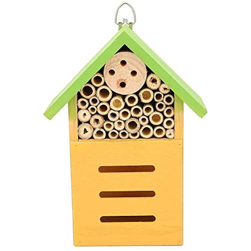 Ghzste Holz-Insekten-Bienenhaus, Nester, hängendes Bienenhotel, Unterschlupf für den Garten, Hinterhof im Freien von Ghzste