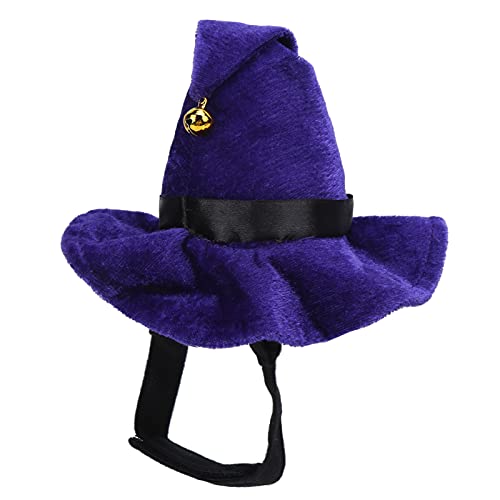 Ghzste Lustiger Katzenhut mit Glocke, Halloween -Haustier -Zaubererhüte für Kleine Haustiere, Verstellbarer Kopfumfang, Weich und Atmungsaktiv, Stern Ghzste Lustiger Katzenhut mit Glocke, Halloween -Haustier -Zaubererhüte für Kleine Haustiere, Verstellbarer Kopfumfang, Weich und Atmungsaktiv, Stern von Ghzste
