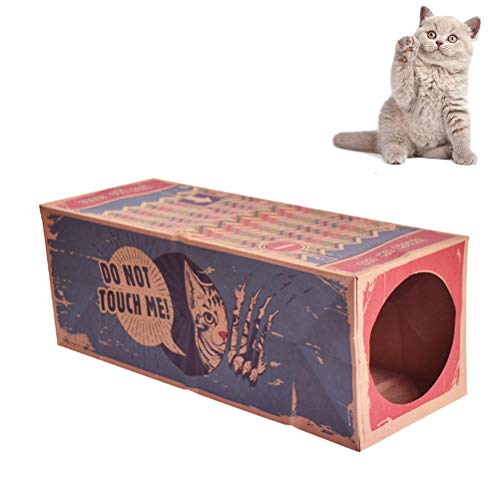 Zusammenklappbarer Papierkatzentunnel Interaktive Katzenspielzeug für Innenkatzen Falten Kraftpapier Katzen -Tunnel -Spielzeug Verstecken Schleichendes Beobachten Interaktiver Zusammenklappbarer Papierkatzentunnel Interaktive Katzenspielzeug für Innenkatzen Falten Kraftpapier Katzen -Tunnel -Spielzeug Verstecken Schleichendes Beobachten Interaktiver von Ghzste