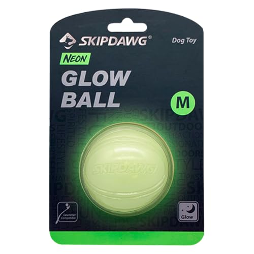 GiGwi, Neon-Leuchtspielzeug für Hunde, robust und langlebig, ideal zum Spielen im Freien, Größe 16,8 x 11 x 6,35 cm, leuchtende Farbe, Modell Skip Dawg GiGwi, Neon-Leuchtspielzeug für Hunde, robust und langlebig, ideal zum Spielen im Freien, Größe 16,8 x 11 x 6,35 cm, leuchtende Farbe, Modell Skip Dawg von GiGwi