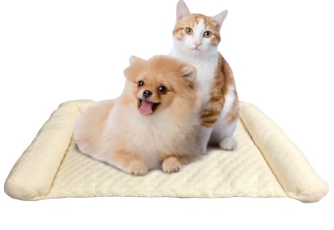 GiHie Pet Ice Mat Cooling Mat, 2025 Neue Sommer Hundebett, Waschbar Kühlmatte für Hunde und Katzen, Komfortabel Haustier Kühlbett für heiße Sommertage, Perfekt für Haustierbesitzer (Blau, M) von GiHie
