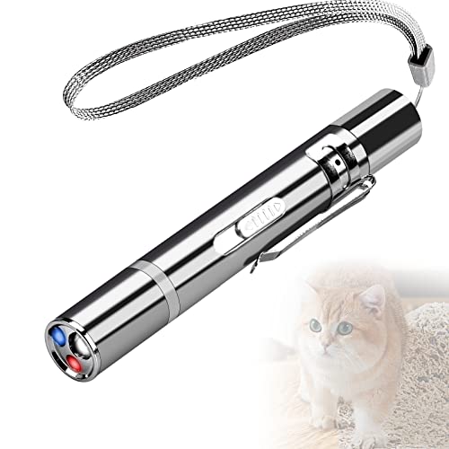 GiReich LED Pointer für Katzen und Hunde - Interaktives Katzenspielzeug Stift, USB Wiederaufladbar 3 in 1 Light Trainingsgerät für Haustiere GiReich LED Pointer für Katzen und Hunde - Interaktives Katzenspielzeug Stift, USB Wiederaufladbar 3 in 1 Light Trainingsgerät für Haustiere von GiReich