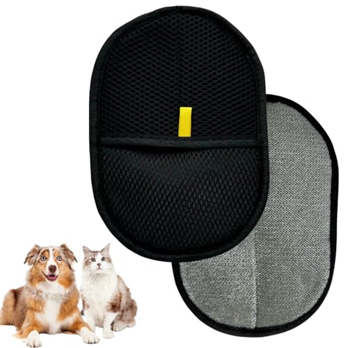 Giasy_Fortune Elektrostatische Handschuhe zur Entfernung von Tierhaaren, Tierhaarentferner-Handschuh, Hunde-/Katzenhaar-Handschuhe für Bettwäsche, Couch, Kleidung, Teppich, Autositz, 2 Stück Giasy_Fortune Elektrostatische Handschuhe zur Entfernung von Tierhaaren, Tierhaarentferner-Handschuh, Hunde-/Katzenhaar-Handschuhe für Bettwäsche, Couch, Kleidung, Teppich, Autositz, 2 Stück von Giasy_Fortune