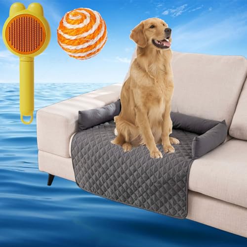 Gienslru Pelzbarn KüHlendes Hundebett, Pelsbarn KüHlendes Sofabett, Pelsbarn Cooling Mat, KüHlender Autositz füR Hunde, KüHlbetten füR Hunde, KüHlende Decke Hund (Dunkelgrau, 90 * 120cm) von Gienslru