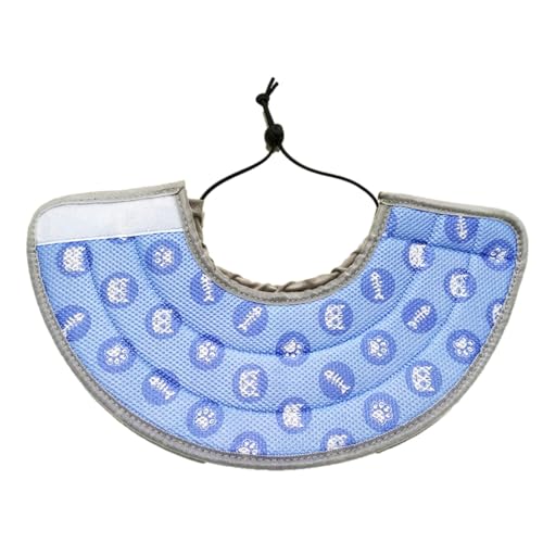 Gihioue Hundeschutzhalsband, Haustier-Halsbandschutz | Atmungsaktives Fellpflege-Hundehalsband-Kegel - Kitten Pearl Cotton Postoperatives Pflegehalsband zur Vermeidung von Lecken, waschbar Gihioue Hundeschutzhalsband, Haustier-Halsbandschutz | Atmungsaktives Fellpflege-Hundehalsband-Kegel - Kitten Pearl Cotton Postoperatives Pflegehalsband zur Vermeidung von Lecken, waschbar von Gihioue