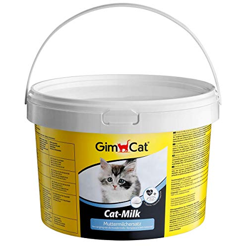 GimCat Cat-Milk Muttermilchersatz - Vitaminreiche Katzenmilch mit Taurin und Calcium - 1 Eimer (1 x 2 kg) von GimCat