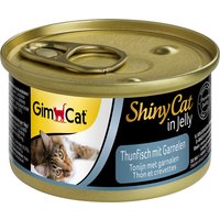 Sparpaket GimCat ShinyCat Jelly 24 x 70 g - Thunfisch & Garnelen von Gimcat