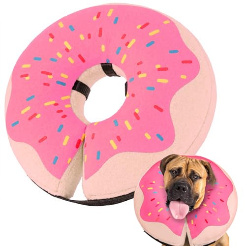 Aufblasbarer Hundekegel - Donut Pink L Aufblasbarer Hundekegel - Donut Pink L von Gimars