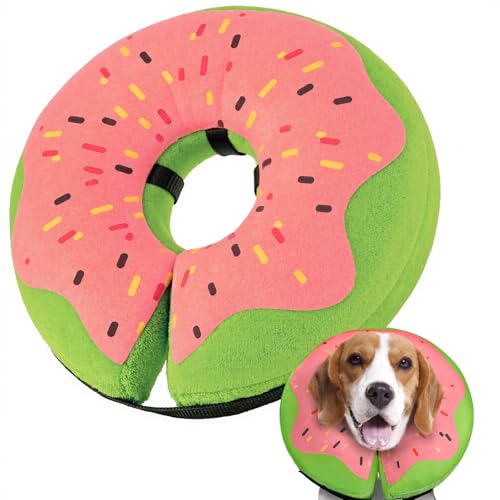 Aufblasbarer Hundekegel - Donut Red M+ von Gimars